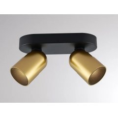 LED Wand-/Deckenaufbauleuchte NUUN SPOT II SD, 2 Spots dreh-/schwenkbar, dimmbar