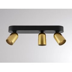 LED dimmbare Wand-/Deckenleuchte NUUN SPOT III SD, 3 Spots dreh-/schwenkbar