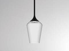 2-Phasen-Pendelleuchte COCKTAIL S VOLARE 10W Glas grau, grau, 3000K