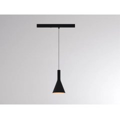 3-Phasen-Pendelleuchte LORA 1 PD schwarz, ColorSelect dimmbar