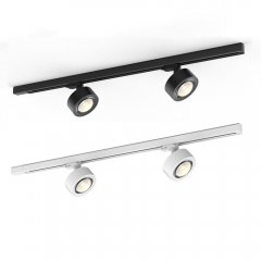 Molto Luce MAG TRACK SET 2 x LED Strahler & 1m 3-Phasen-Schiene, wei� oder schwarz, dimmbar
