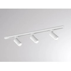 3-Phasen-Strahler Set MOOVE TRACK wei�, 3x GU10 Spot mit 1m Schiene