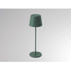 Akku Tischleuchte gr�n AESTA ACCU T mit Touch-Dimmer, IP65, max. 9Std.