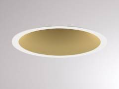 Einbaustrahler Molto Luce DARK NIGHT MEDIUM R �157mm, wei�, Gold, 4000K