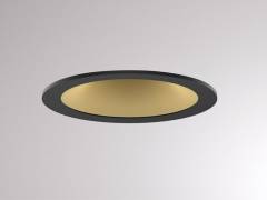 Molto Luce Einbaudownlight �65, DARK NIGHT XS R 9W/13W, Schwarz, Gold, 4000K