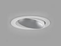 Molto Luce Einbaudownlight �86 DARK NIGHT TURN XS R 9W/13W, Wei�, SilbeR 4000K