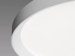MOLTO LUCE BINA ROUND LED Aufbauleuchte 1000mm, wei�, Dali, 4000K, Mikroprismatisch