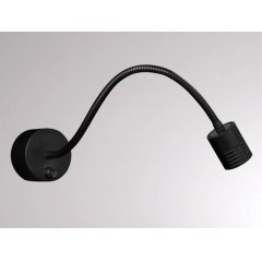 Leseleuchte MOTUS LONG W biegbar mit On/Off Schalter, 60� warmwei�