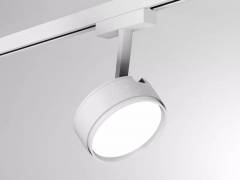 2-Phasen-Strahler Molto Luce 10W LITIN 2 VOLARE, grau, Wei�, Diffusor opal, 3000K