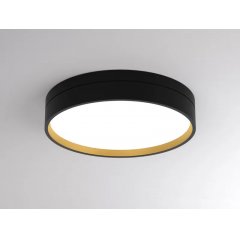 LED Deckenleuchte TURN ON 2 SD 14W schwarz-gold, opal, CRI90