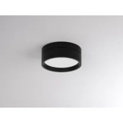 LED Deckenleuchte schwarz TURN ON 2 SD 12W opal, CRI90