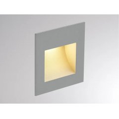 LED Wandeinbauleuchte PAN grau, 3000K warmwei�