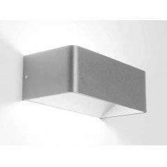 ALICA W Wandleuchte Up & Down warmwei� 7,5W alu silber 3000K