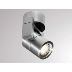 LED Au�en-Deckenstrahler Alu silber, TURN 2 SD schwenkbar, GU10