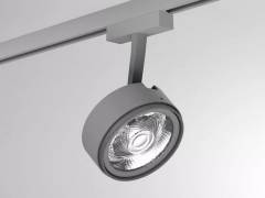 2-Phasen-Strahler Molto Luce 10W LITIN 2 VOLARE, grau, Grau, 40�, 3000K