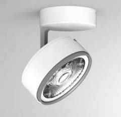 Deckenaufbaustrahler Molto Luce 10W, LITIN 2 SD, Wei�, 24�, Grau, 4000K