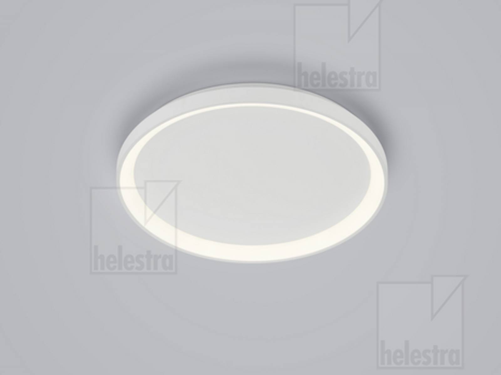 MORI LED Deckenleuchte 50W wei� matt, �57cm, CCT 2700K+3000K, dimmbar
