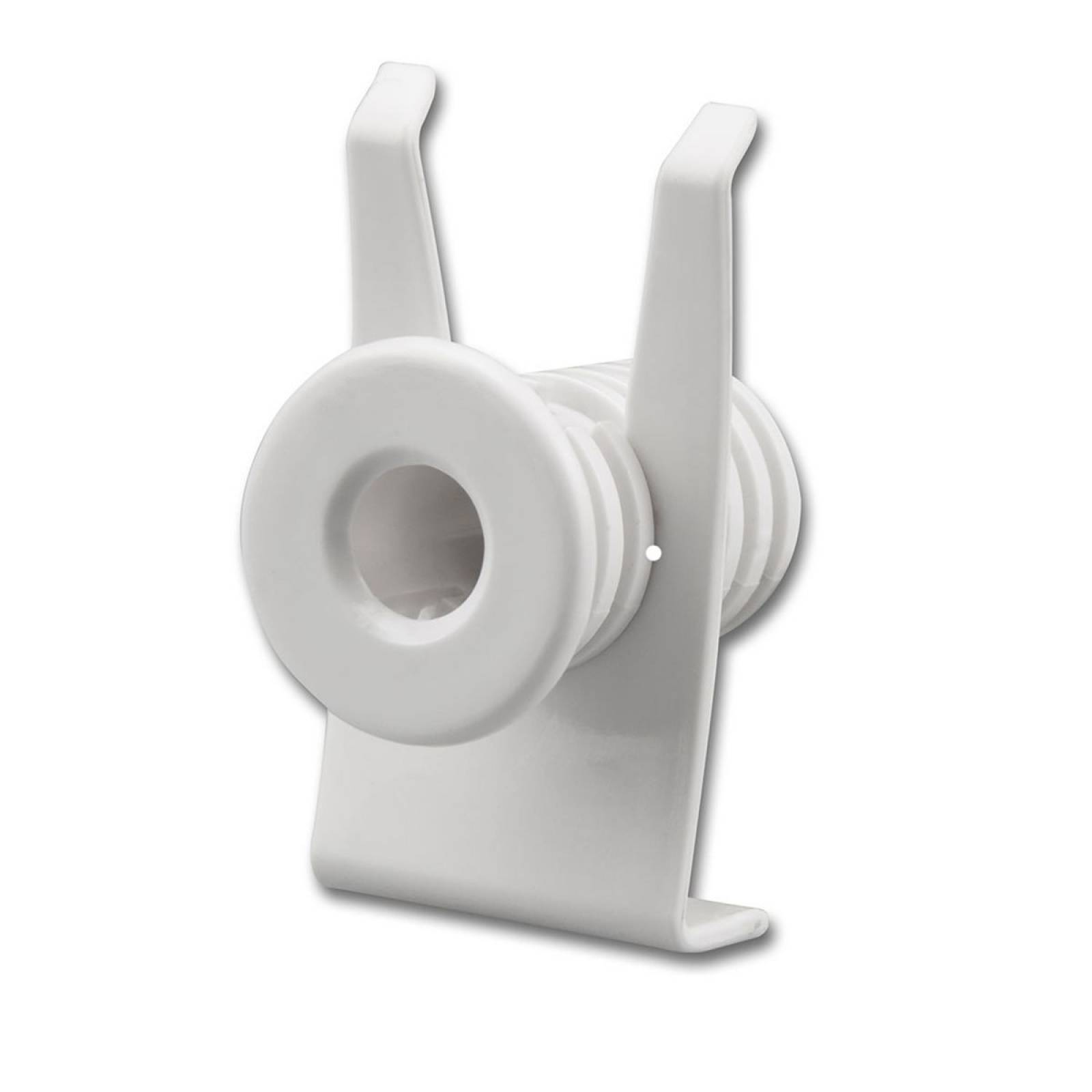 Mini-Plug Anschlussblende mit Zugentlastung f�r IL113527/IL113546, wei�