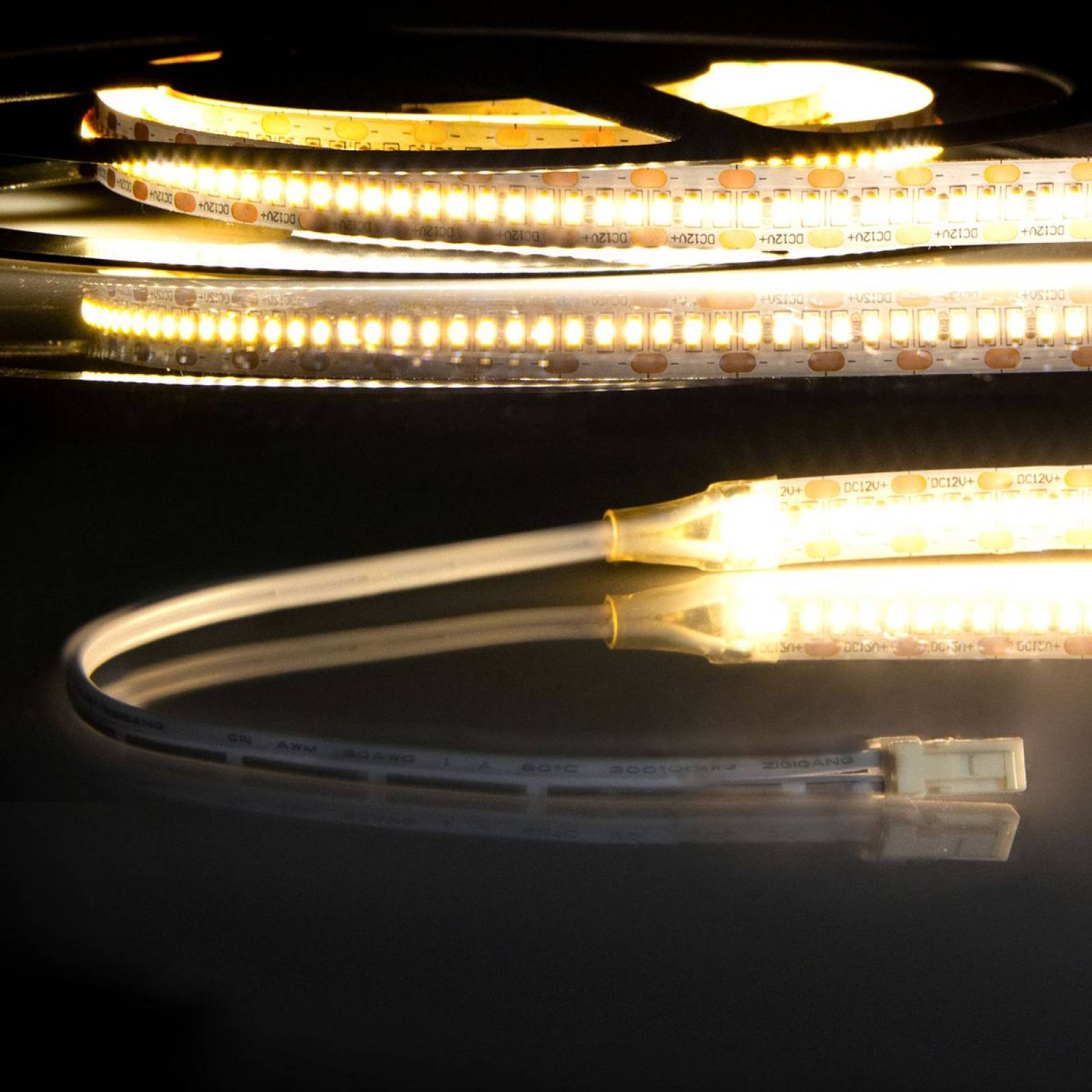 MiniAMP LED Stripe CRI925 steckerfertig 2,5m, 12V, 6W/m, warmwei� 2500K, Breite 10mm