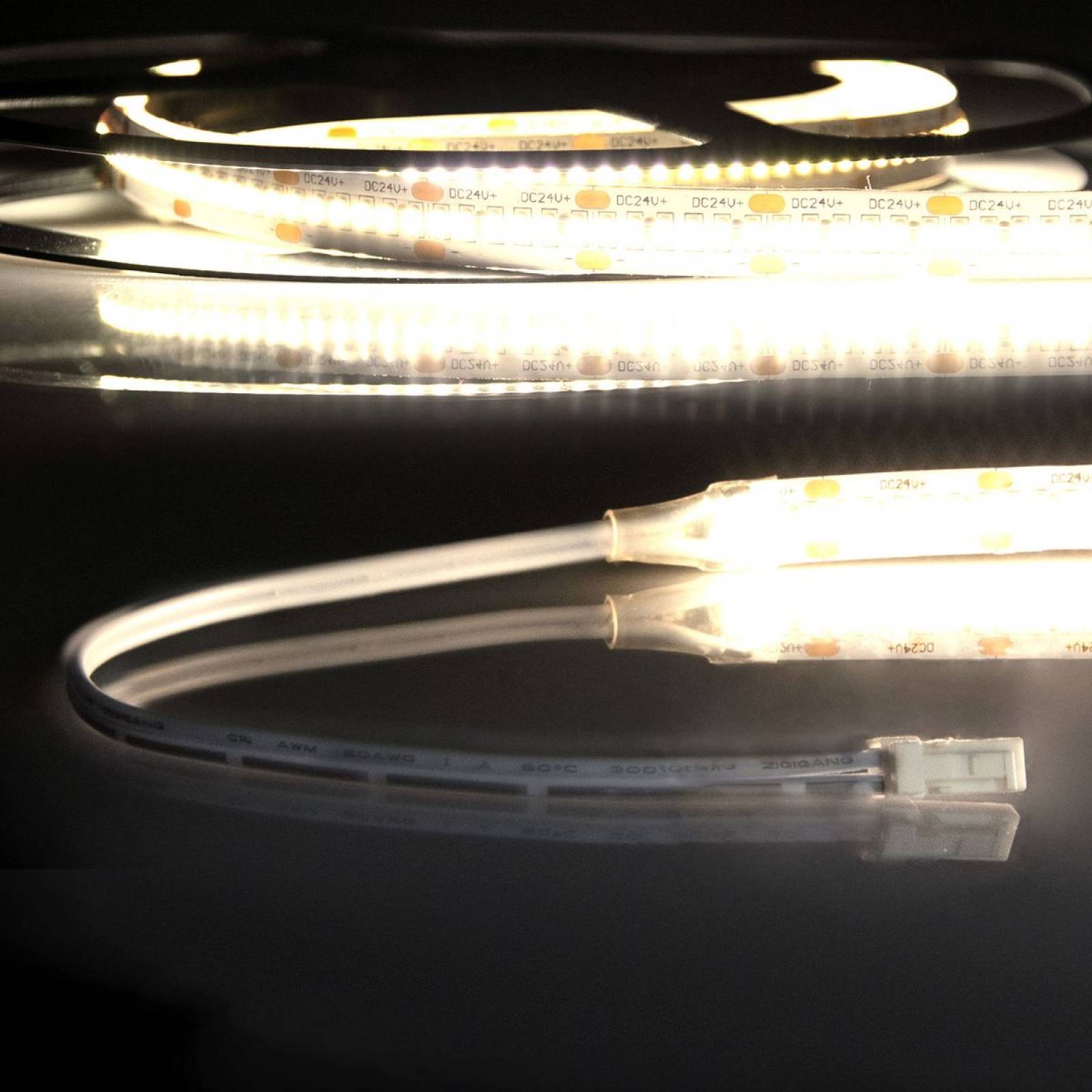 MiniAMP LED Stripe CRI930 steckerfertig 1,2m 24V 12W/m warmwei� 3000K Breite 10mm