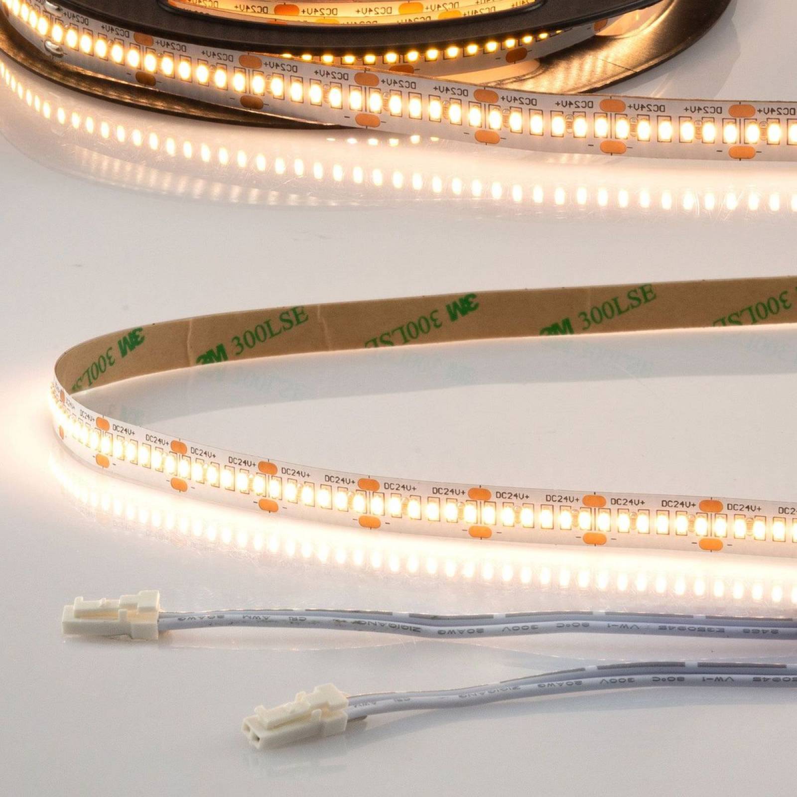 MiniAMP LED Stripe CRI930 steckerfertig 5m, 24V, 12W/m, warmwei� 3000K, Breite 10mm
