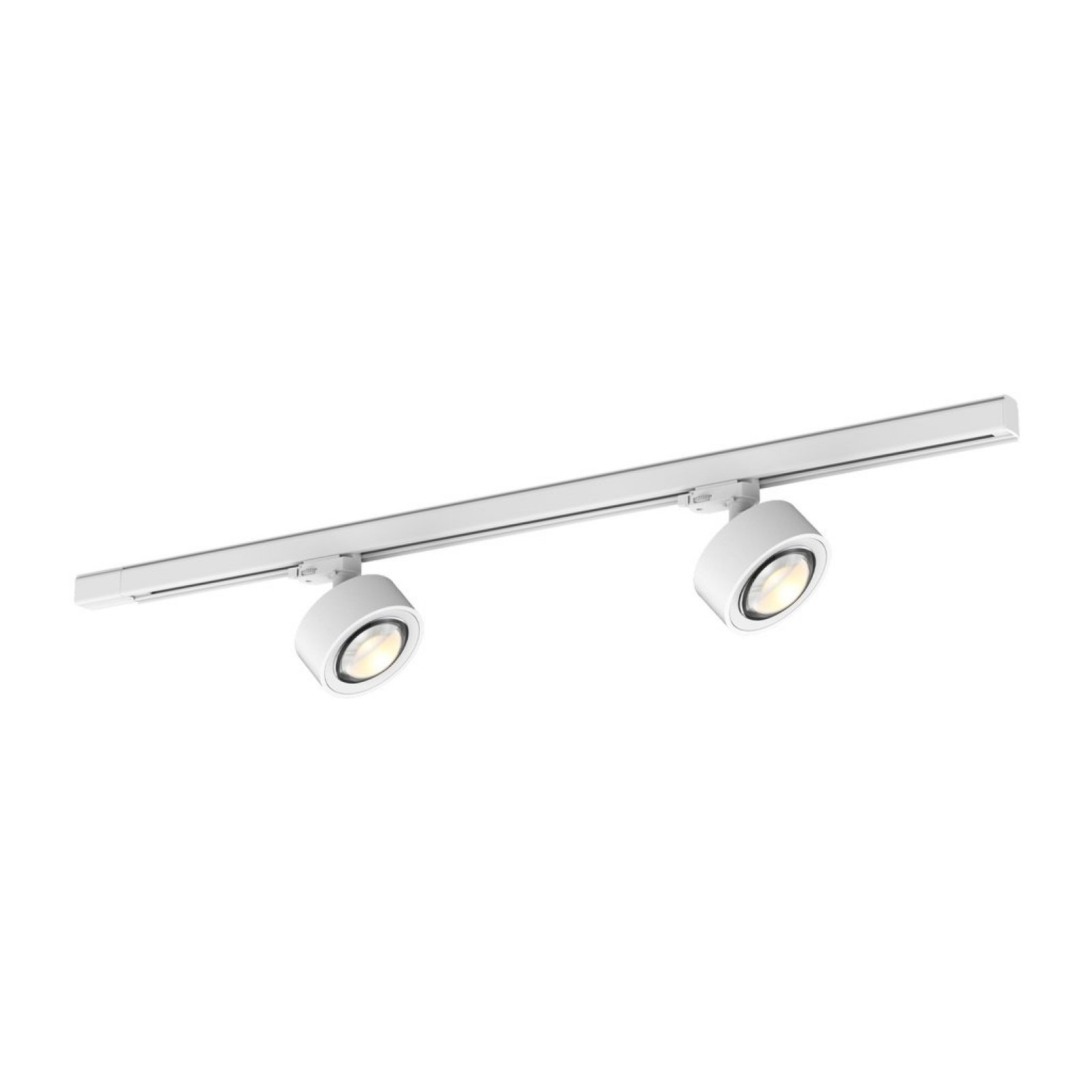 Molto Luce MAG TRACK SET 2 x LED Strahler 3000K, 1m 3-Phasen-Schiene, wei�, dimmbar