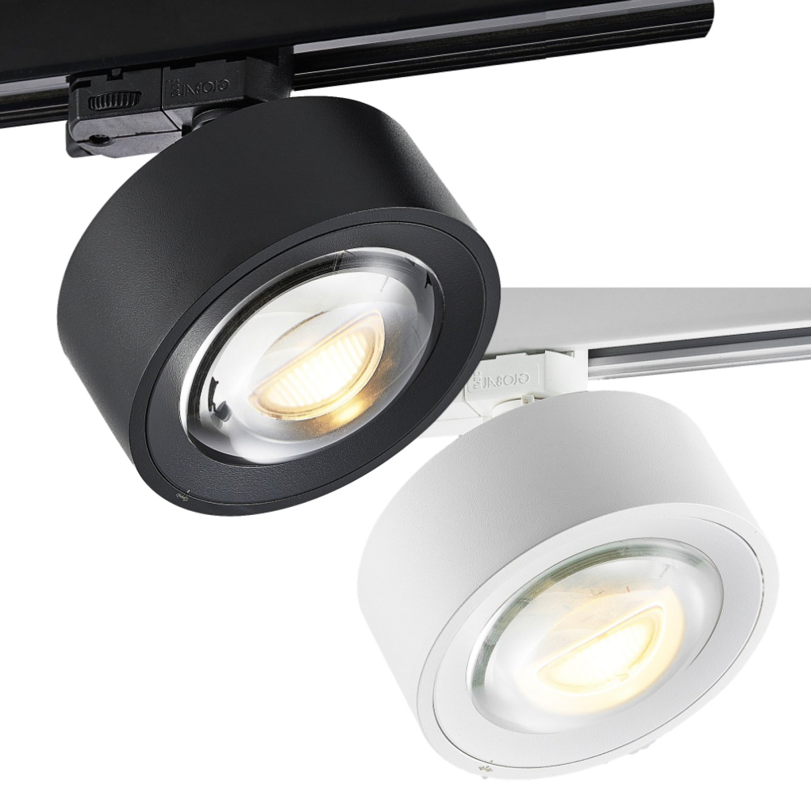 Molto Luce MAG TRACK Schienenstrahler mit 3-Phasen-Adapter 40� 14W 1290lm CRI>90
