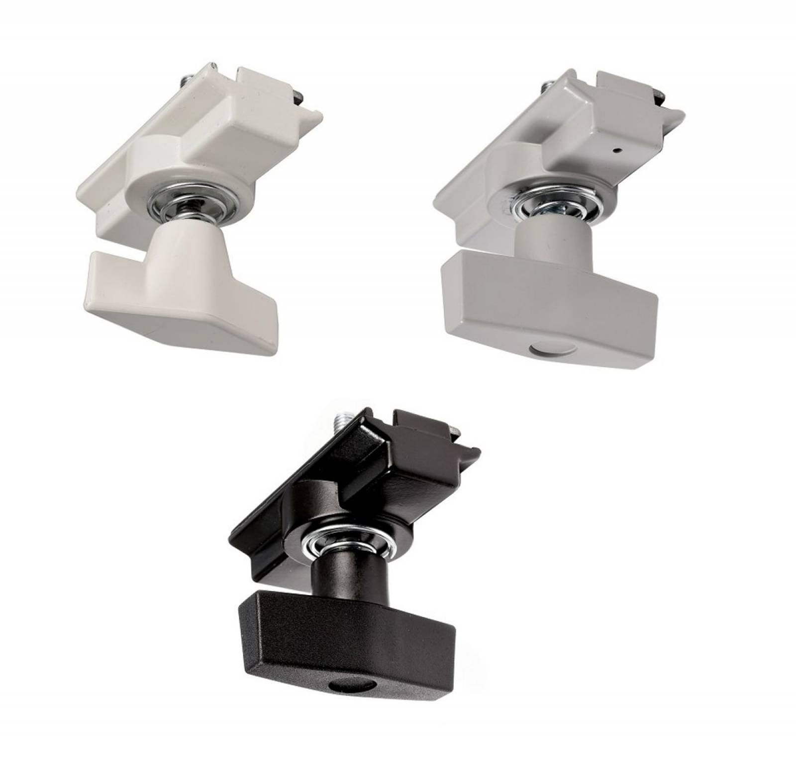Montageadapter f�r Zusatzkomponenten, 3-Phasen Einbau- und Aufbauschienensystem D Line/DALI, wei�/sc