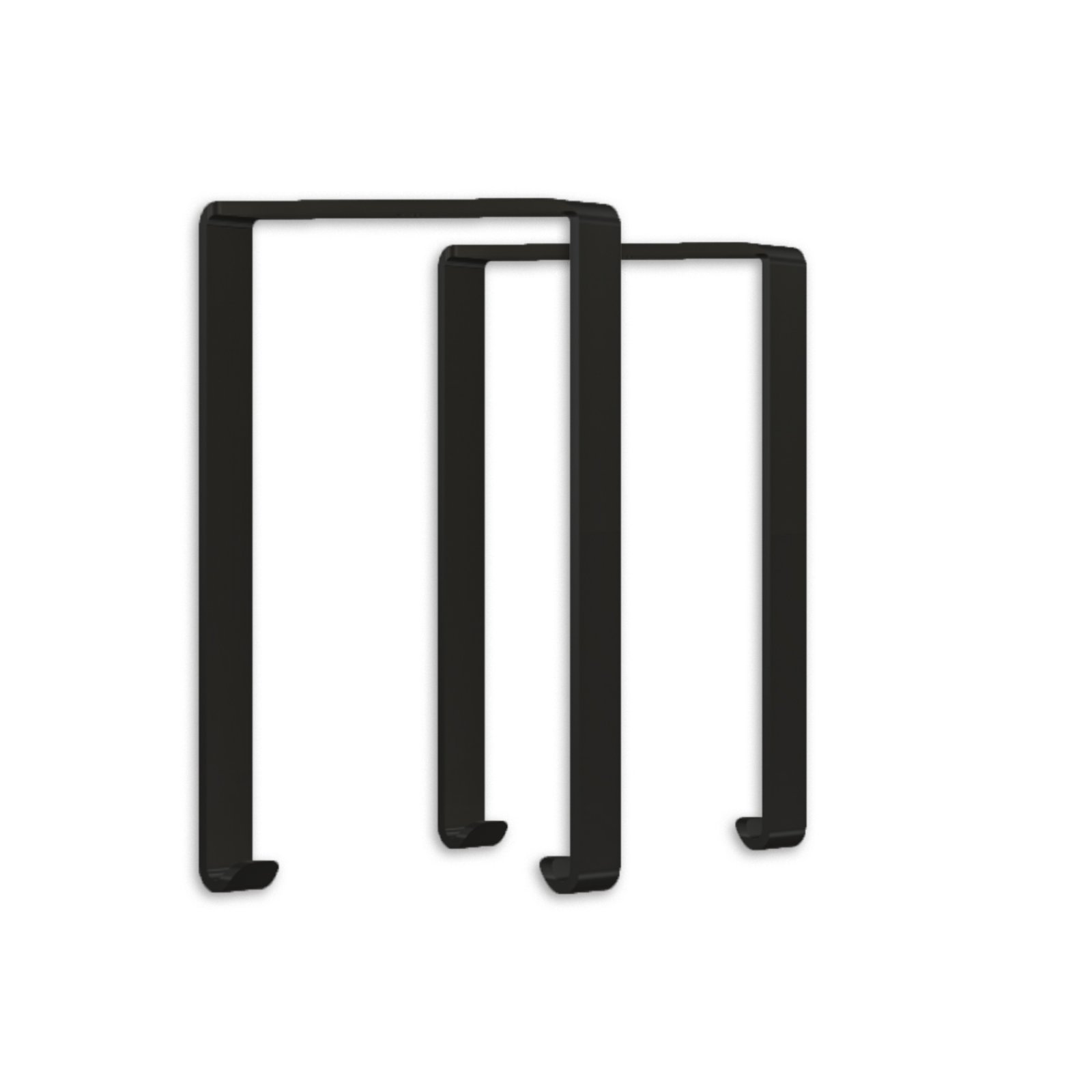 Montageb�gel Z64 f�r Leuchtenprofil HALON zur Deckenmontage, 2 St�ck, schwarz
