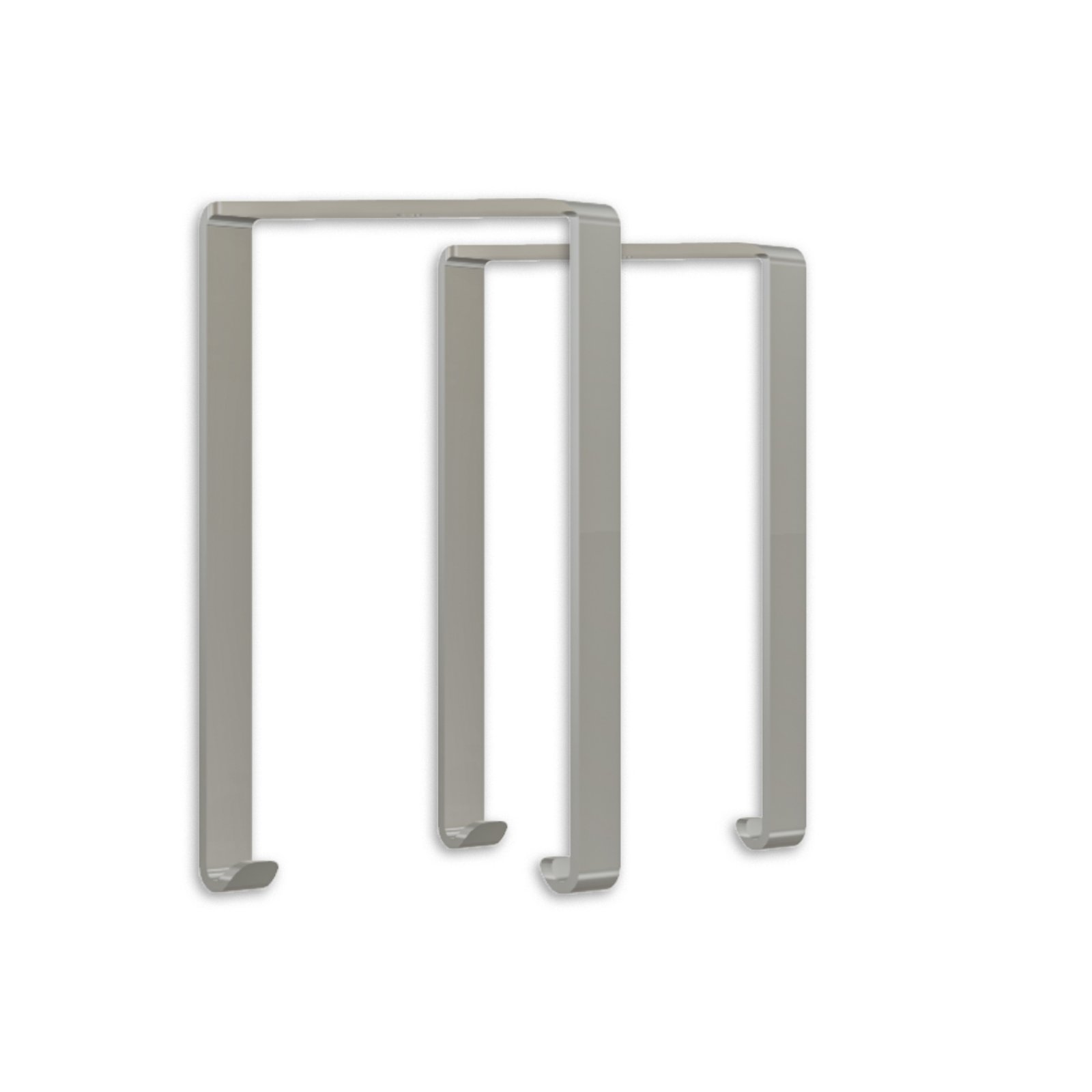 Montageb�gel Z64 f�r Leuchtenprofil HALON zur Deckenmontage, 2 St�ck, silber