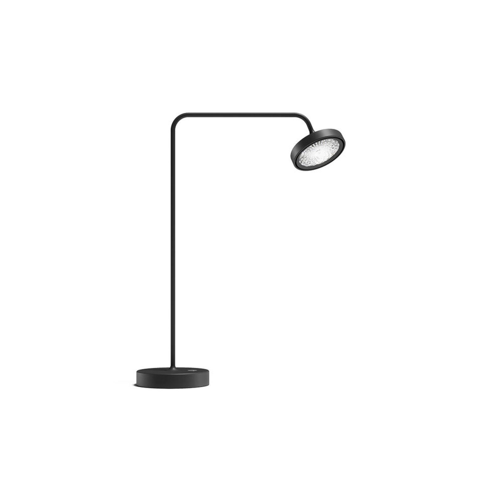 NIVO Design Tischleuchte schwarz-matt, 3000-1800K Dim-To-Warm