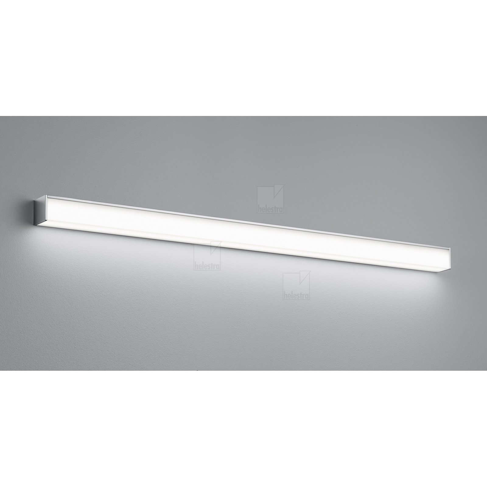NOK Wand-/Spiegelleuchte chrom 1,2m, 2900K warmwei�, IP44