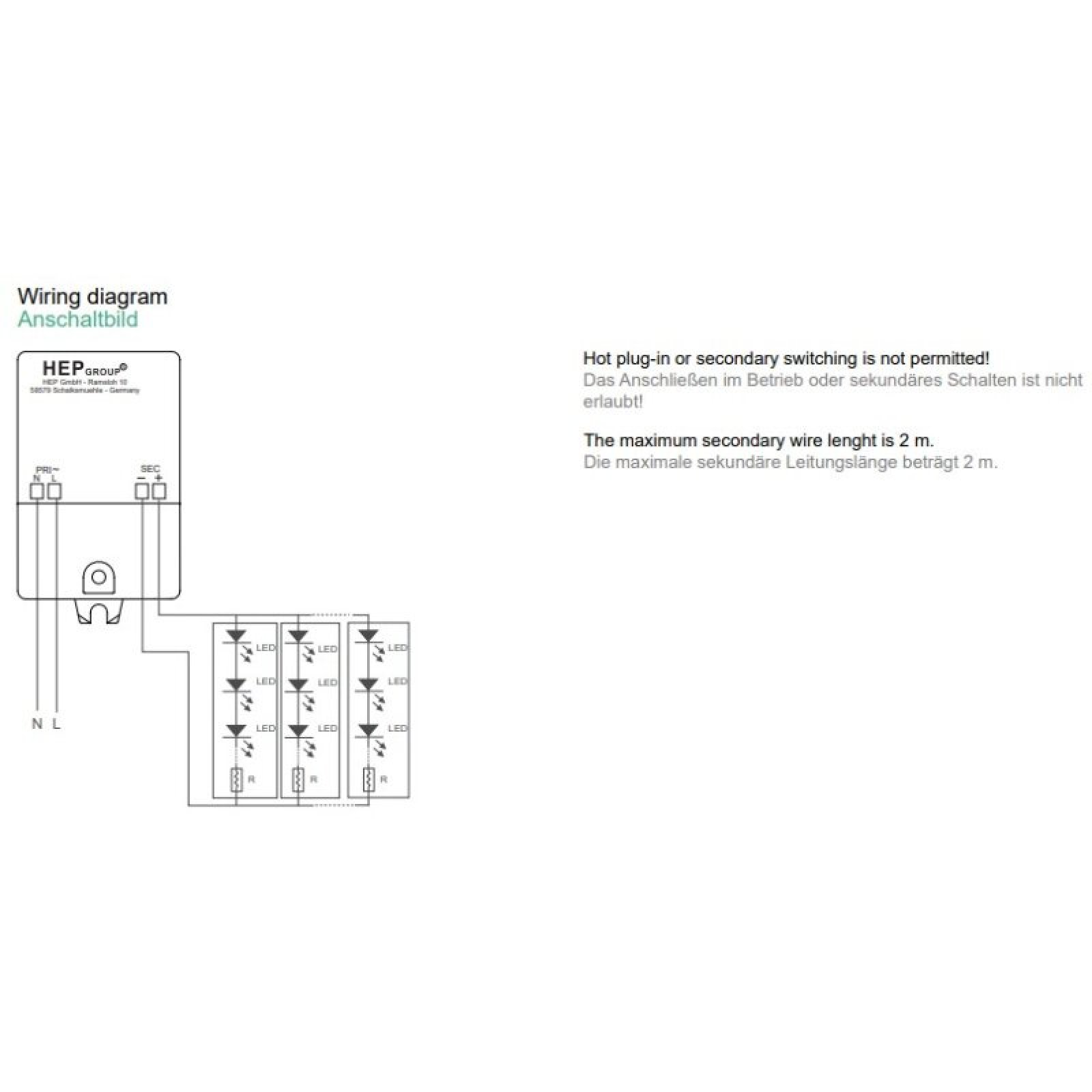Netzger�t 24V CC 6W, 250mA