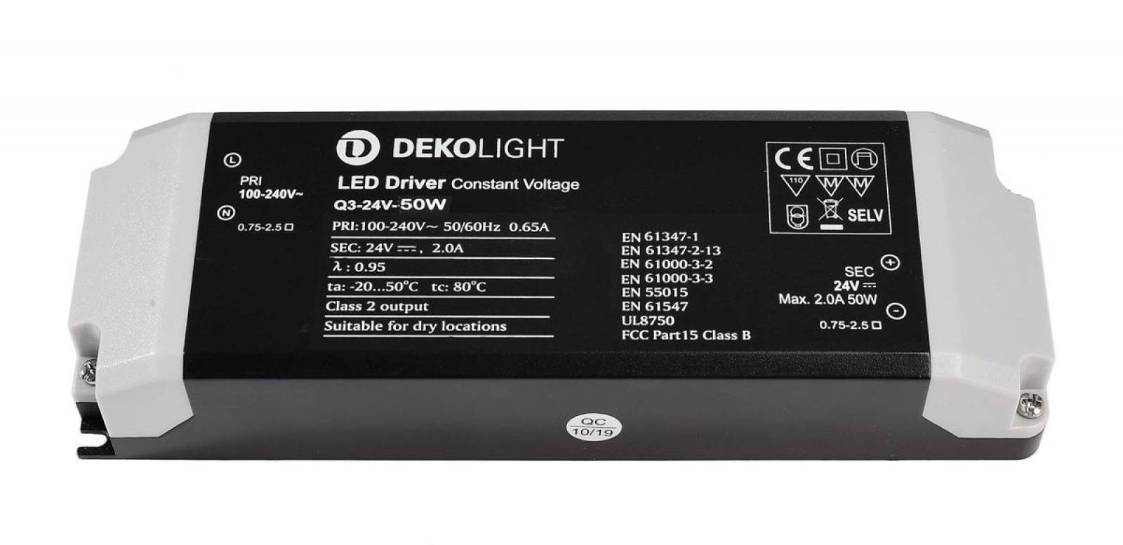 Netzger�t BASIC, CV, Q3-24V-50W