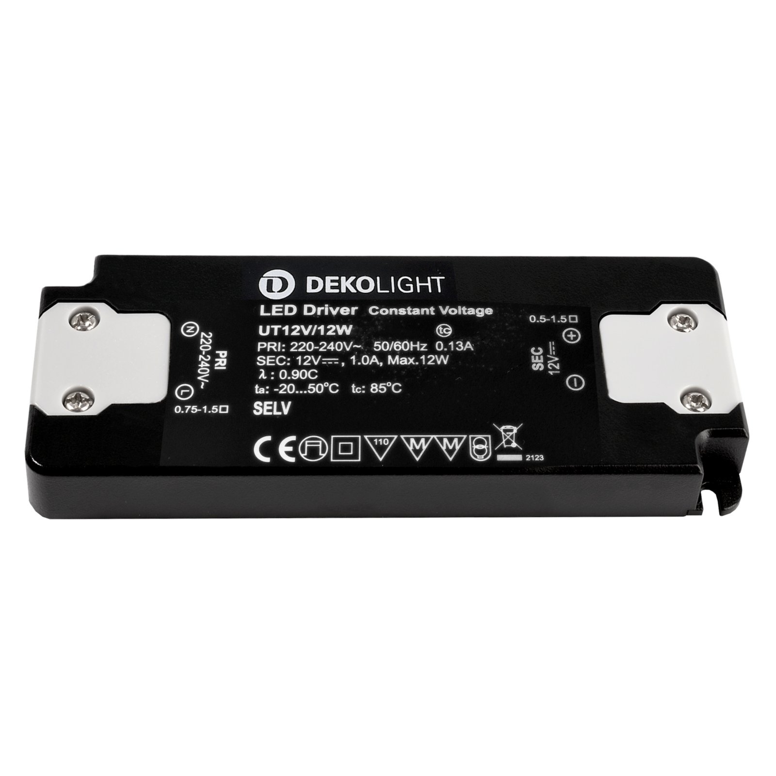 Netzger�t (CV, DC), FLAT, CV, UT 12V/12 W, 12W, 220 240V/AC