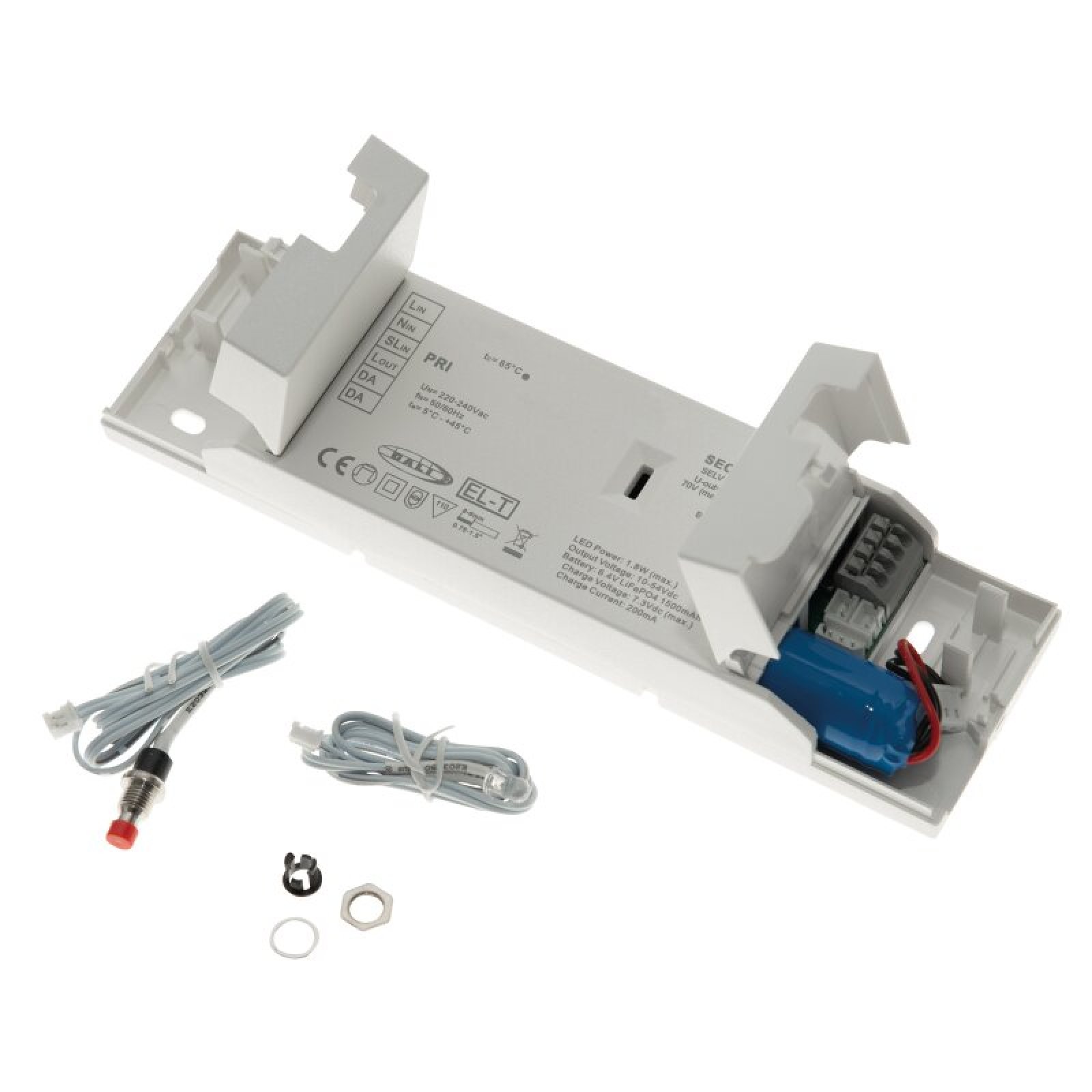 Notlichteinsatz f�r DALI-2 Steuerung, autom. Testfunktion (Einzelbatterieleuchten)
