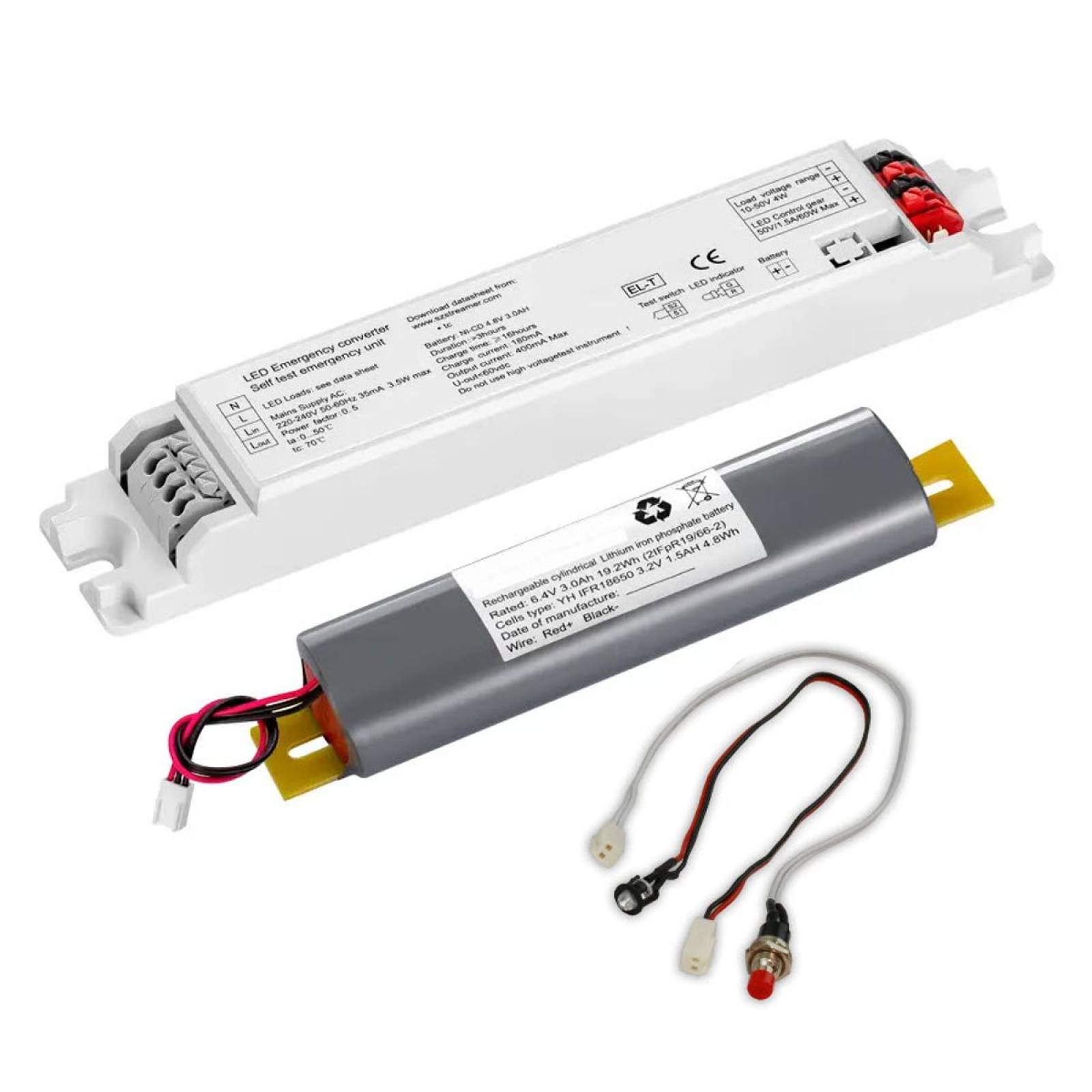 Notstrom-Akkumodul EL-T Selftest 3000mAh, 4W (10-50 V)