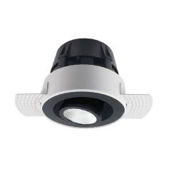 RoboRadar motorisierte Einbauleuchte dreh-schwenkbar, Bluetooth, Wei�, 36�, 2700-6000K