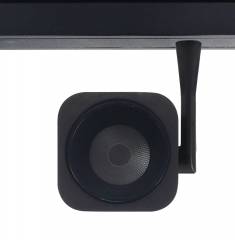 CUBO Filter Strahler 9W MAGA Serie f�r 48V Schienen, DALI dimmbar DT6, Schwarz, 2700K