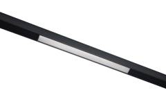 BANDE Diffuser linearer Lichteinsatz MAGA Serie f�r 48V Schienen, 11W, Schwarz, 4000K