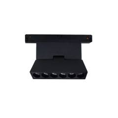 BANDE Wallwasher MAGA Serie f�r 48V Schienen, 6W, Nicht dimmbar, Schwarz, 24�, 3000K