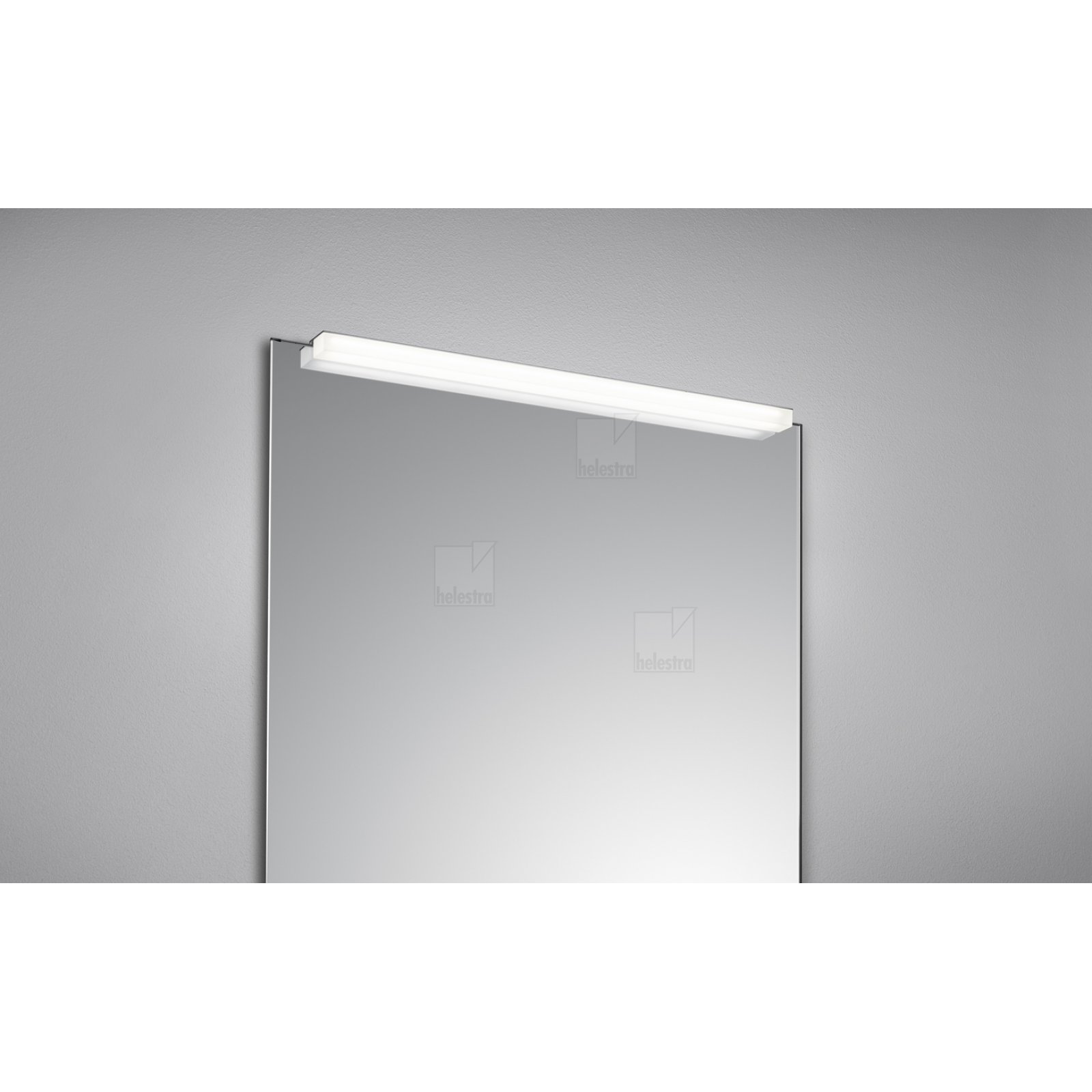 ONTA Spiegelleuchte chrom 60/90/120cm Direktmontage, 2900K warmwei�, IP44