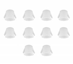 10 St�ck PRIMO� Schutzhaube / Schutzkappe 75mm f�r 12V Halogen- und LED-Leuchtmittel