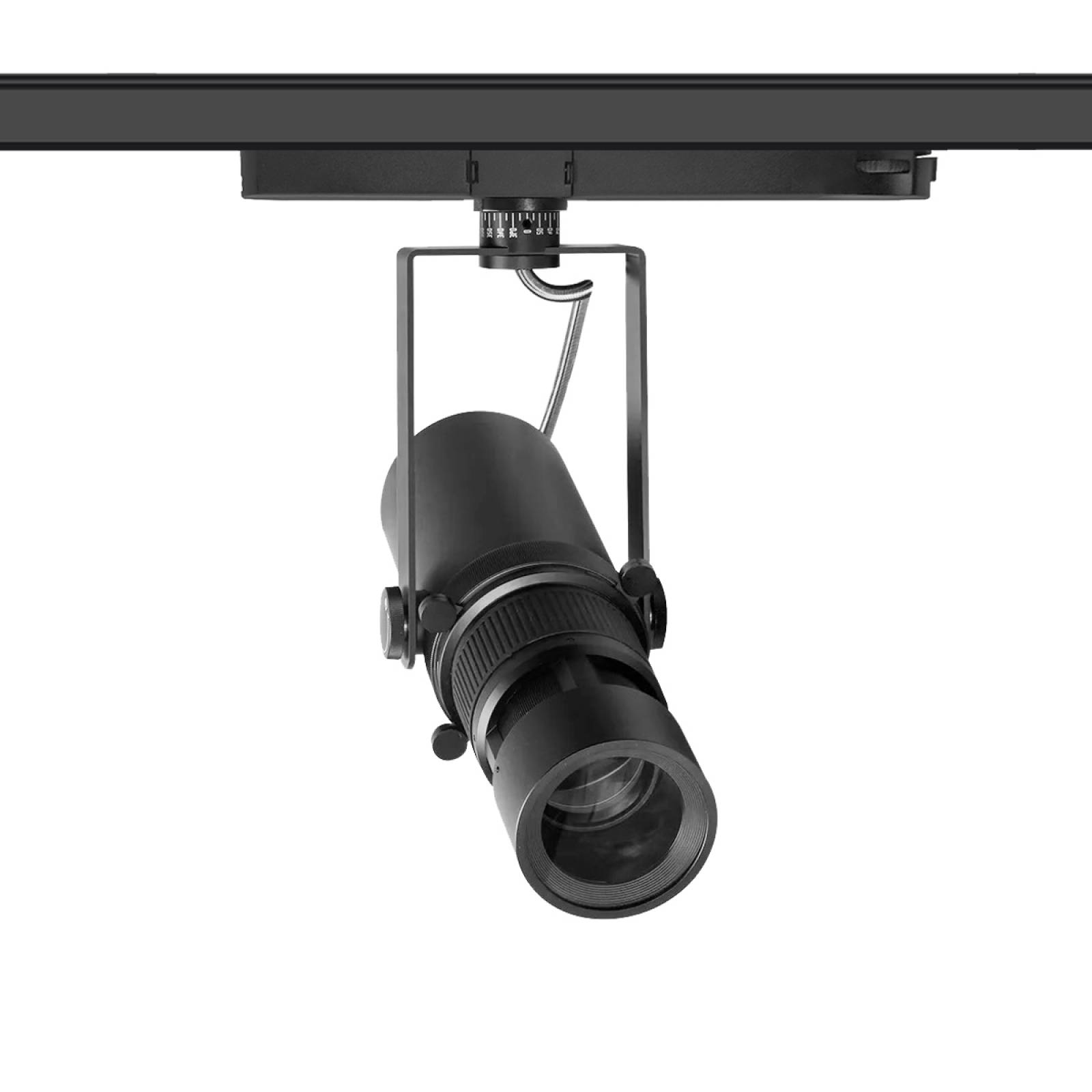 P1 SHAPE Pro 3-Phasen Konturenstrahler ELS-LICHT Framing Zoom schwarz 30W CRI 97 dimmbar