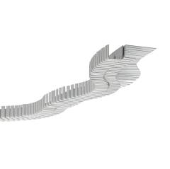 LED-Trockenbauprofil DSL Flex inkl. Grundierung, 200cm, F�r max. 12,5mm LED-Streifen