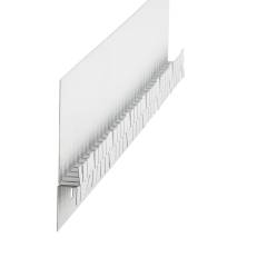 LED-Trockenbauprofil SNL Flex inkl. Grundierung, 2m, max. 12,5mm Stripes, 70mm