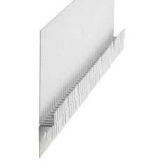 LED-Trockenbauprofil SNL Flex inkl. Grundierung, 2m, max. 12,5mm Stripes, 80mm