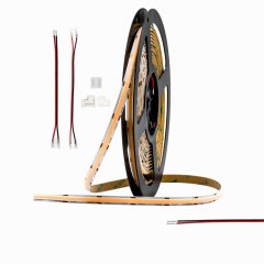 LED Streifen COB 24V f�r Au�en IP65, 2000lm/m, 5m, 3000K warmwei�