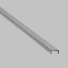 Lichtstreu / Schutzabdeckung schwarz, 2m