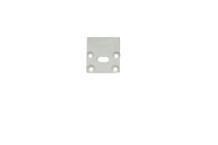 Endkappe f�r PEP 25-2, 25-3 mit Kabelauslass, wei�